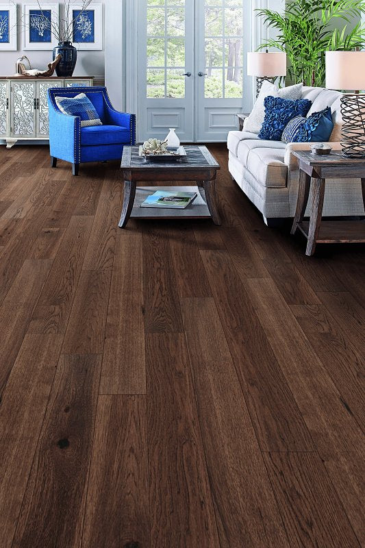 HEALTHIER CHOICE FLOORI Healthier Choice Flooring HCE603D03 Flooring Plank, 1-1/2 to 6 ft L, 6-1/2 in W, Micro Bevel Edge, Hickory Wood BUILDING MATERIALS HEALTHIER CHOICE FLOORI