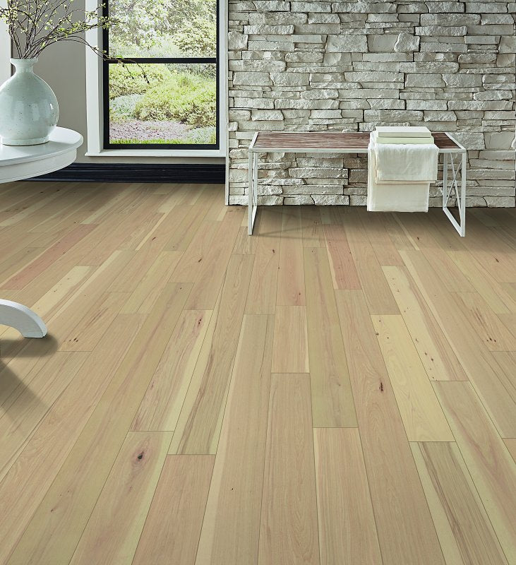 HEALTHIER CHOICE FLOORI Healthier Choice Flooring HCE603D01 Flooring Plank, 1-1/2 to 6 ft L, 6-1/2 in W, Micro Bevel Edge, Hickory Wood BUILDING MATERIALS HEALTHIER CHOICE FLOORI