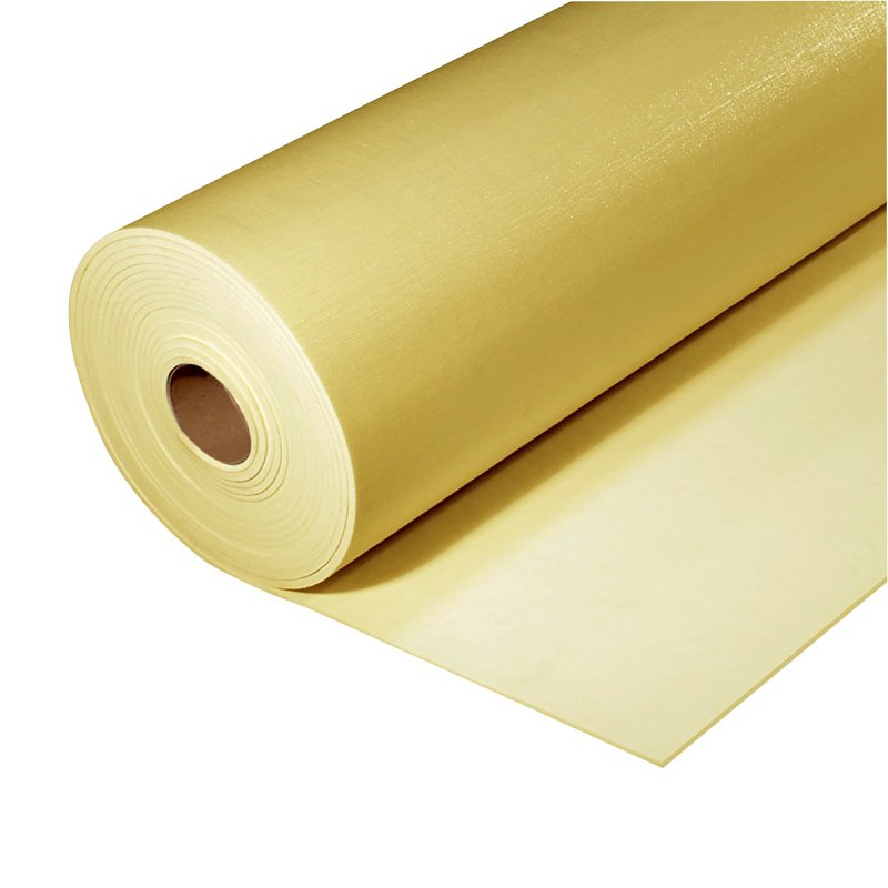 HEALTHIER CHOICE FLOORI Healthier Choice Flooring GLD160 Carpet Cushion, 40 ft L, 4 ft W, 3/8 in Thick, High-Density Polyurethane Foam, Gold BUILDING MATERIALS HEALTHIER CHOICE FLOORI