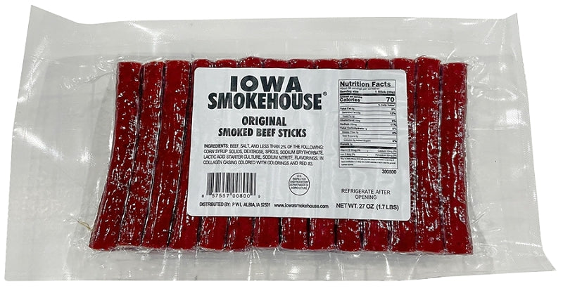 IOWA SMOKEHOUSE Iowa Smokehouse IS-MB24 Market Blend Meat Stick, Original, 24 oz