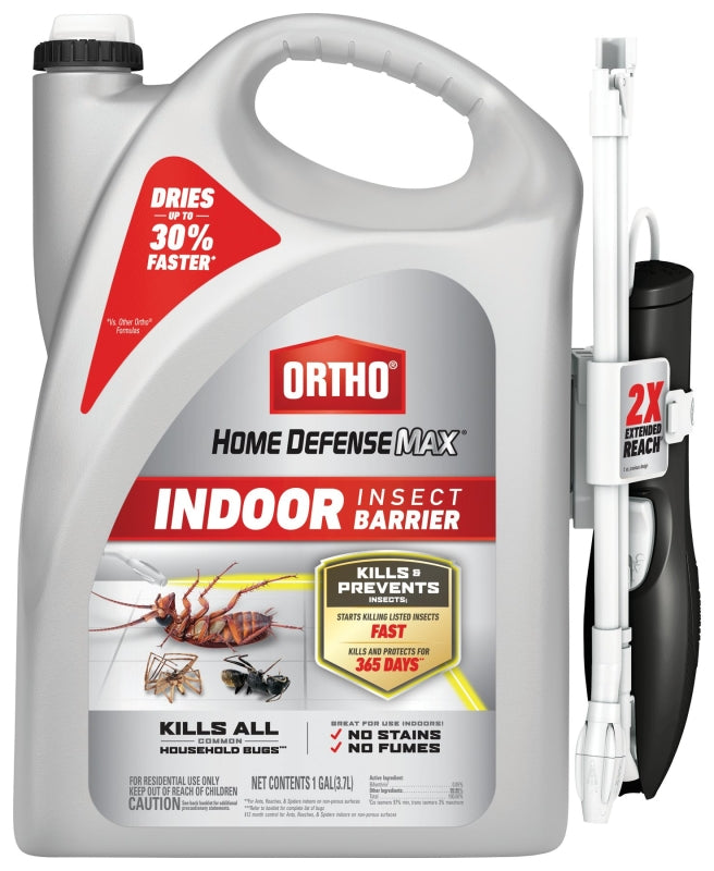 ORTHO Ortho 4600810 Insect Barrier, Liquid, Spray Application, Around Doors, Bathrooms, Basements, Kitchens, Windows, Indoor