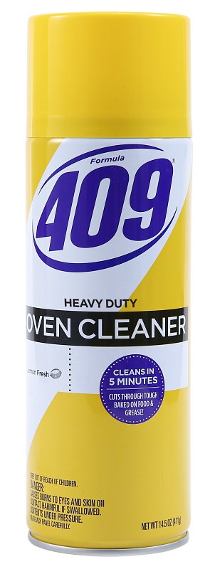 409 Clorox BBP0083 Oven Cleaner, 14.5 oz Aerosol Can, Foam, Lemon