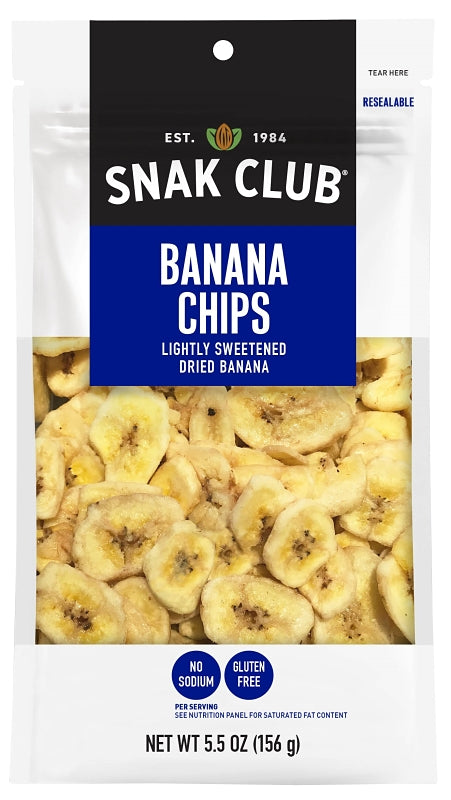 SNAK CLUB Snak Club CSU29419 Banana Chips, 5.5 oz