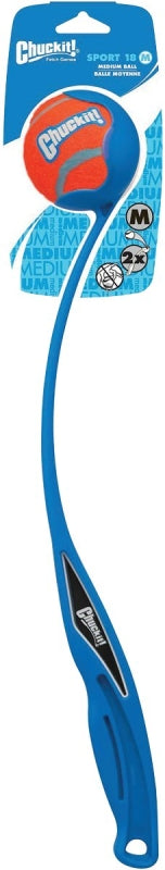 CHUCK-IT Chuckit! 06800 Dog Toy, M, Cushioned Grip, Plastic, Assorted