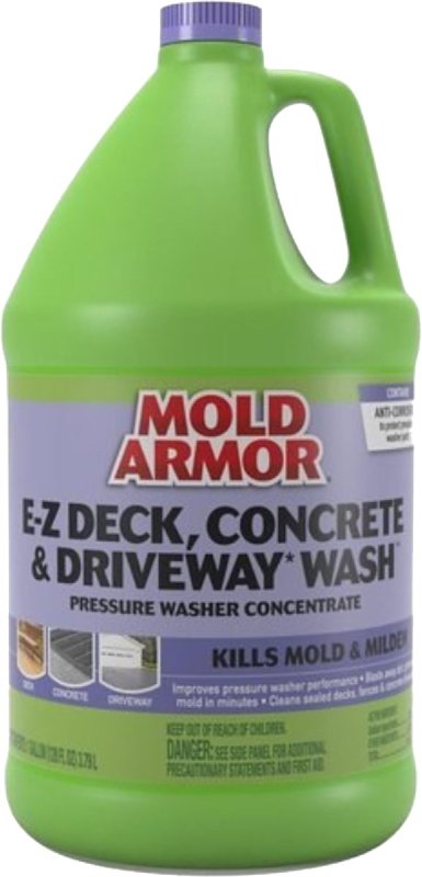 MOLD ARMOR Mold Armor E-Z FG582M Pressure Washer Concentrate, Liquid, 1 gal Plastic Jug OUTDOOR LIVING & POWER EQUIPMENT MOLD ARMOR