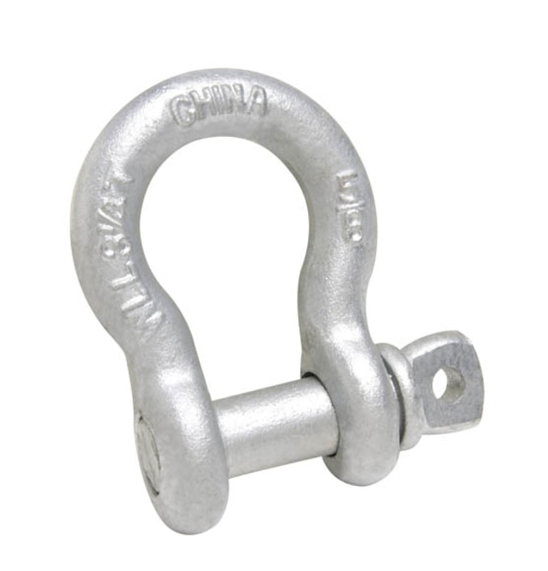 CAMPBELL CHAIN Campbell T9641235 Anchor Shackle, 3/4 in Trade, 4.75 ton Working Load, Industrial Grade, Carbon Steel, Galvanized HARDWARE & FARM SUPPLIES CAMPBELL CHAIN