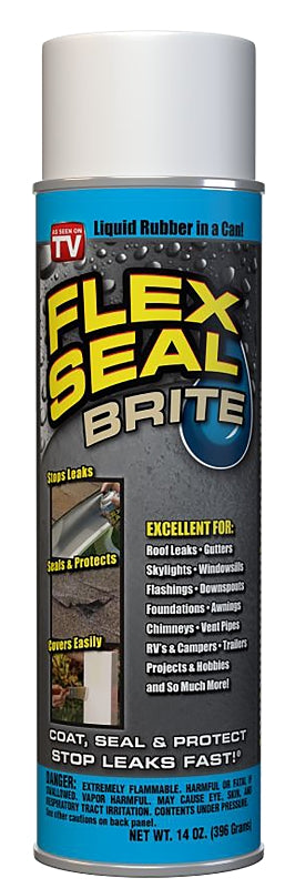 FLEX SEAL Flex Seal FSB20 Rubberized Spray Coating, 14 oz, Can