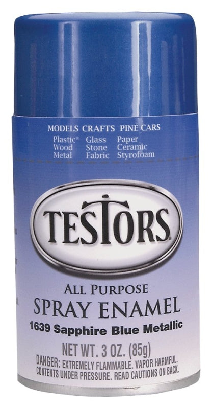 TESTORS Testors 1639T Craft Spray Paint, Metallic, Flake Blue, 3 oz