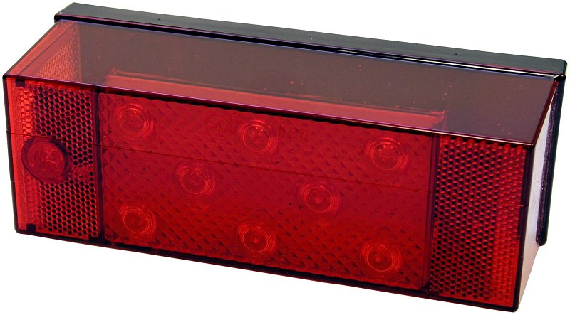 PETERSON MFG PM V856L Tail Light with License Light, LED Lamp, Red Light AUTOMOTIVE PETERSON MFG