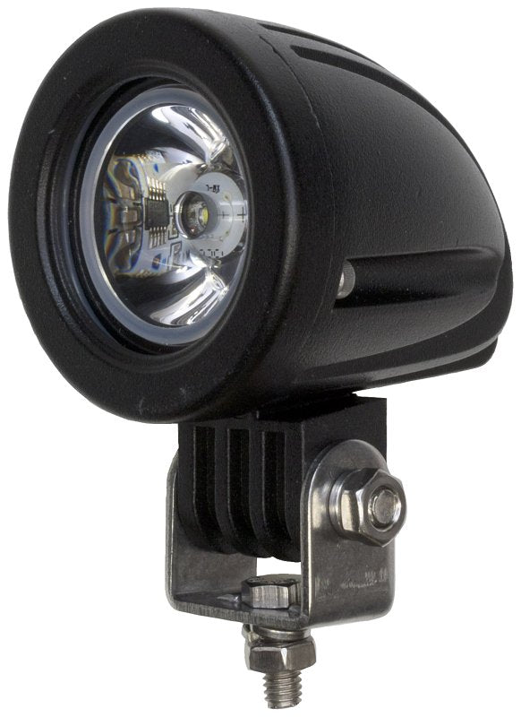 PETERSON MFG PM V901-MV Round Mini Work Light, 0.65/1.3 A, 12/24 V, 4-Lamp, LED Lamp, 700 Lumens Lumens, Black AUTOMOTIVE PETERSON MFG