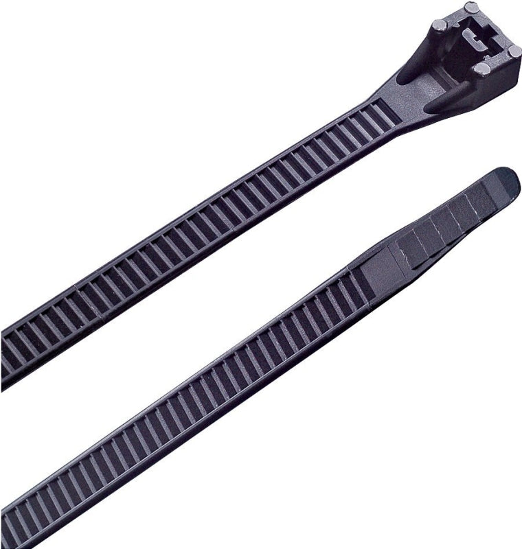 GB Gardner Bender 46-436UVB Cable Tie, 10.3 in Max Bundle Dia, Nylon, UV Black