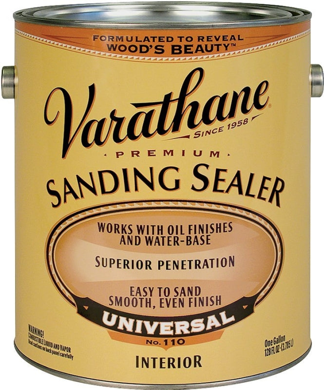 VARATHANE Rust-Oleum 224740 Sanding Sealer, Liquid, 1 gal, Canister PAINT VARATHANE