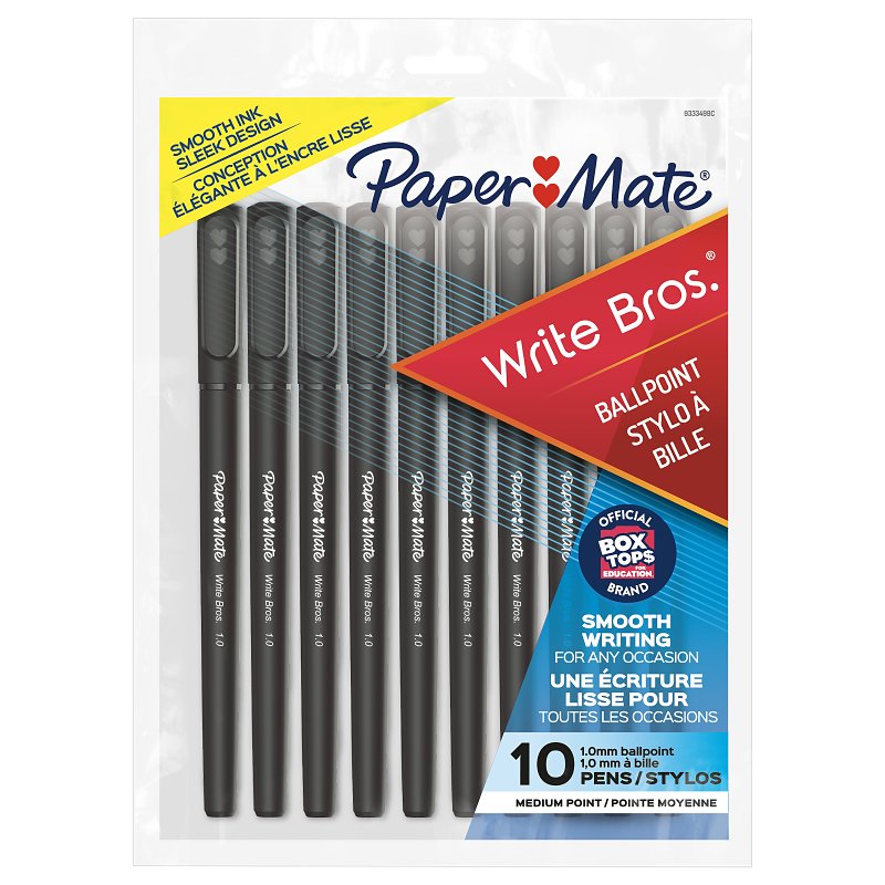 SANFORD Paper Mate 9333499C Pen, 1 mm Tip, Medium Point Tip, Black Ink