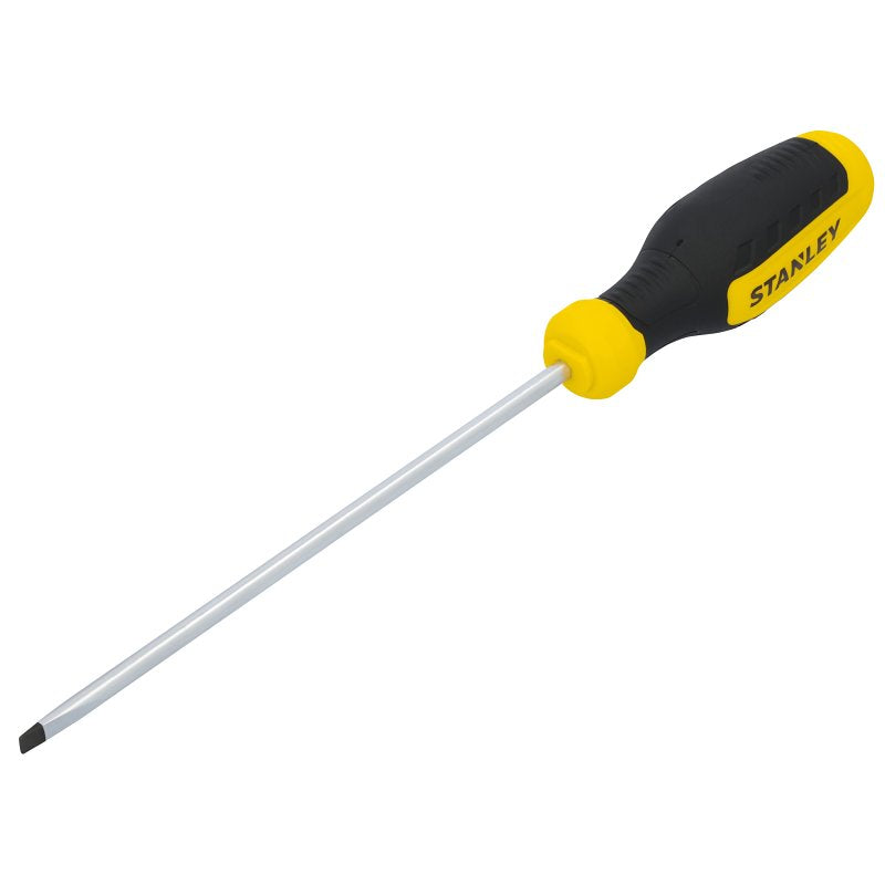 STANLEY STANLEY STHT60803 Screwdriver, 3/16 in Drive, Slotted Drive, 12.1 in OAL, 6 in L Shank, Comfort Grip Handle TOOLS STANLEY