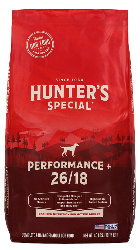 HUNTER'S SPECIAL Hunter's Special Performance Plus 10189 Dog Food, All Breed, Beef/Chicken Flavor, 40 lb Bag PET & WILDLIFE SUPPLIES HUNTER'S SPECIAL