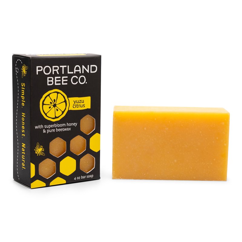 PORTLAND BEE BALM Portland Bee Balm 137 Soap, Bar, Yuzu Citrus, 4 oz