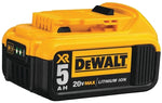 DEWALT DEWALT 20V MAX Series DCB205 Battery Pack, 20 V Battery, 5 Ah, 90 min Charging