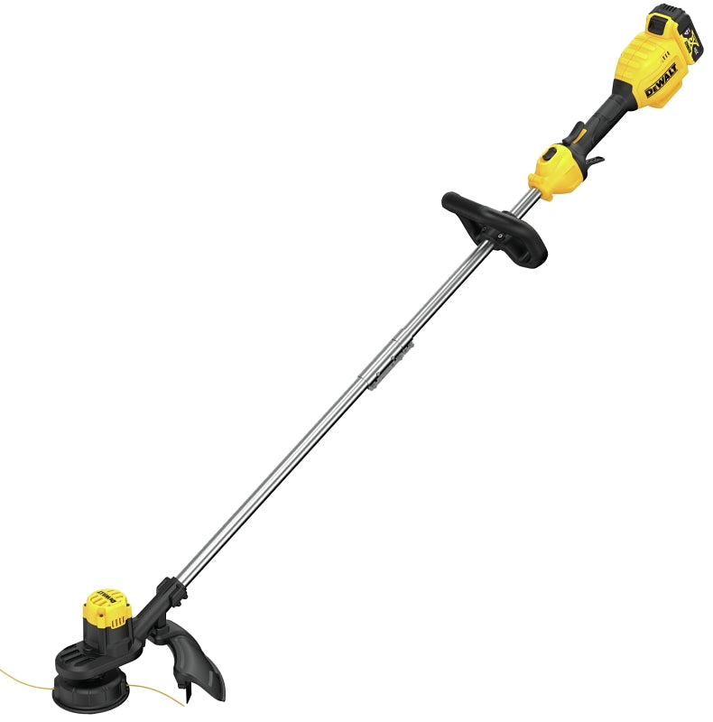 DEWALT DEWALT DCST925M1 Cordless String Trimmer, Battery Included, 4 Ah, 20 V, Lithium-Ion, 0.08 in Dia Line