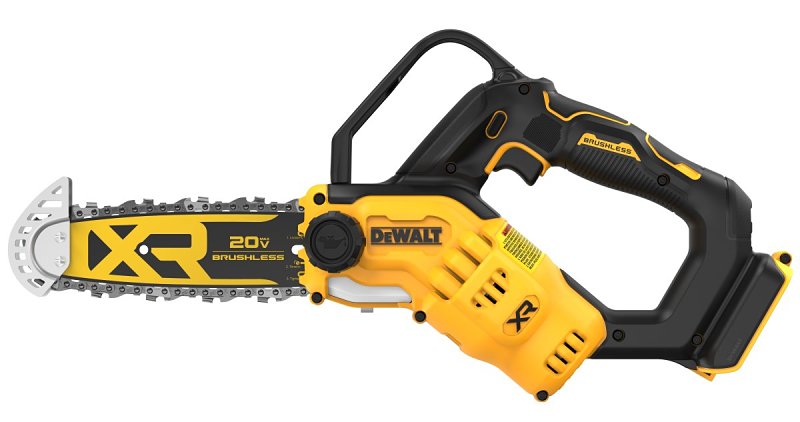 DEWALT DEWALT DCCS623B Pruning Chainsaw, Tool Only, 20 V, Lithium-Ion, 8 in L Bar