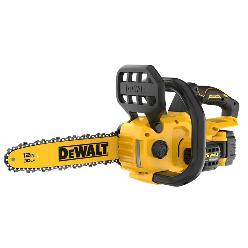 DEWALT DEWALT MAX Series DCCS621P1 Chainsaw Kit, Battery Included, 5 Ah, 20 V, Lithium-Ion, 10-1/2 in Dia Cutting Capacity OUTDOOR LIVING & POWER EQUIPMENT DEWALT
