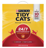 NESTLE PURINA PET CARE Tidy Cats 7023001669 Cat Litter, 35 lb Capacity, Gray/Tan, Granular Pail