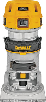 DEWALT DEWALT DWP611 Compact Router with LED, 7 A, 16,000 to 27,000 rpm Load Speed, 1-1/2 in Max Stroke TOOLS DEWALT