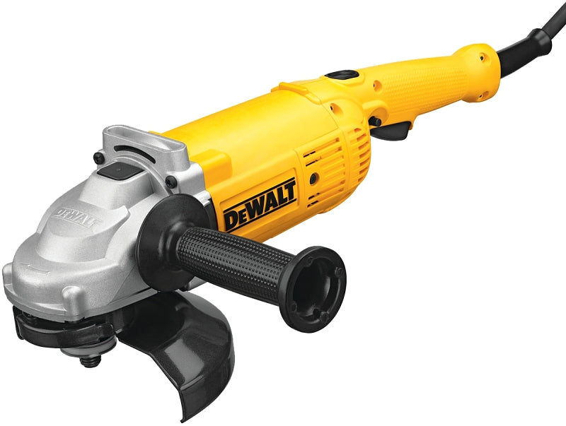 DEWALT DEWALT DWE4517 Series Angle Grinder, Includes: 7 in Guard and 2-Position Side Handle, 15 A, 5/8-11 Spindle