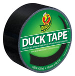 DUCK Duck 1265013 Duct Tape, 20 yd L, 1.88 in W, Vinyl Backing, Black PAINT DUCK