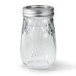 BALL Ball 1440061199 Flute Canning Jar, 16 oz Capacity, Metal HOUSEWARES BALL