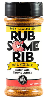 BBQ SPOT BBQ Spot Rub Some OW85335 Seasoning Rib, Honey, Sriracha, 6.2 oz