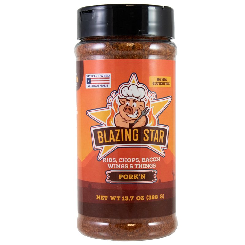 BLAZING STAR Blazing Star BZ00105-C Rub Seasoning, 13.7 oz