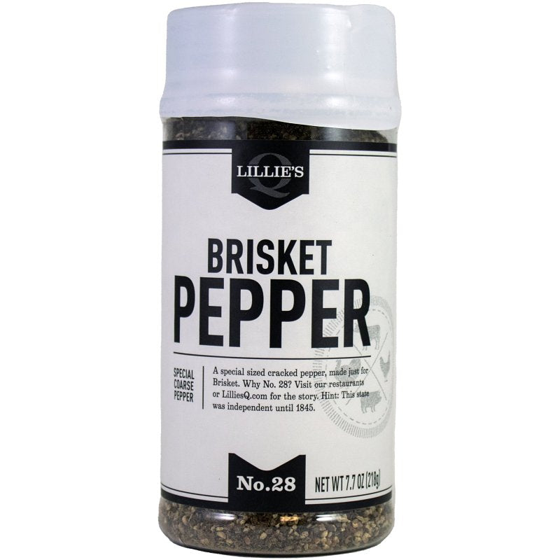 LILLIE'S Q Lillie's Q LQ00121-C Pepper Rub, Black Pepper, 3.6 oz Jar