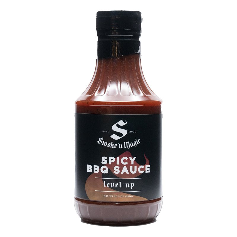 SMOKE N MAGIC Smoke 'N Magic SOMA6000 BBQ Sauce, Spicy, 20.5 oz