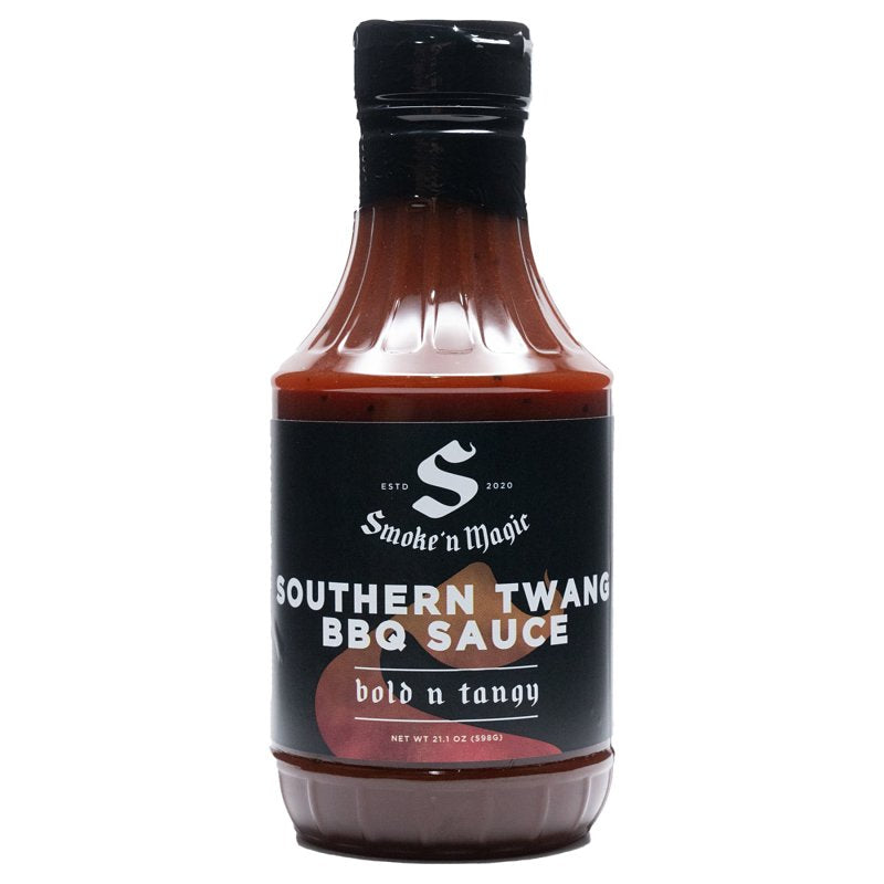 SMOKE N MAGIC Smoke 'N Magic SOMA6030 BBQ Sauce, Southern Twang, 21.5 oz OUTDOOR LIVING & POWER EQUIPMENT SMOKE N MAGIC