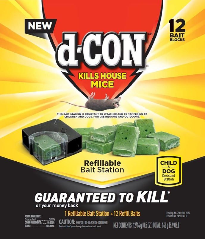 E.H. (US) LLC ACCT 7003 d-CON 98666 Refillable Bait Station, Sweetish Faint LAWN & GARDEN E.H. (US) LLC ACCT 7003