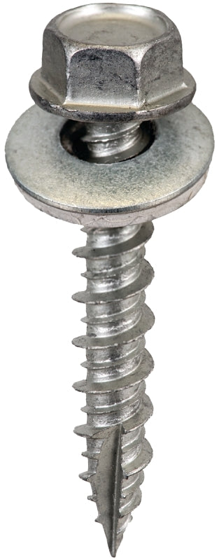 ACORN INTERNATIONAL Acorn SW-MW1415G250 Screw, #14 Thread, High-Low, Twin Lead Thread, Hex Drive, Self-Tapping, Type 17 Point