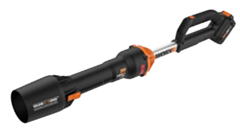WORX Worx WG543 Leafjet Cordless Leaf Blower, Battery Included, 4 Ah, 20 V, 2 -Speed, 410 cfm Air