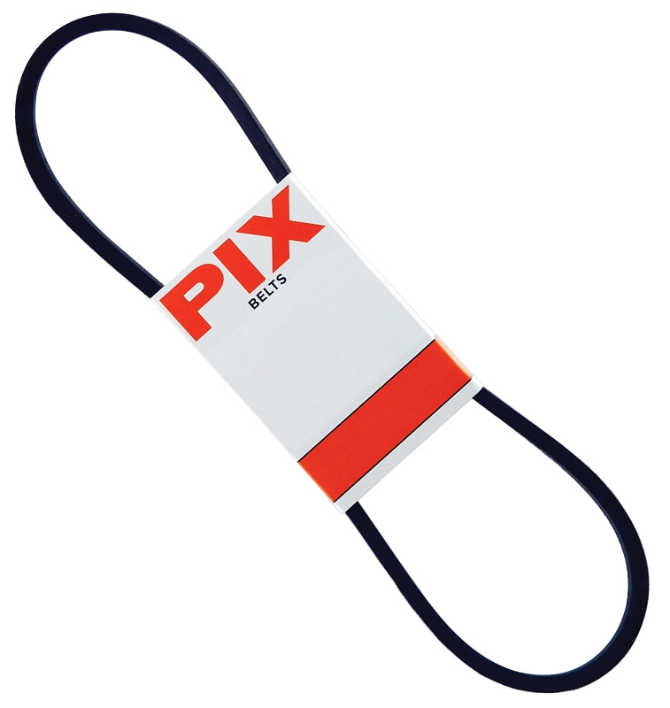 PIX NORTH AMERICA PIX A52/4L540 V-Belt, A/4L, 54 in L, 1/2 in W, Black