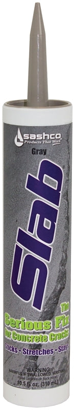 SASHCO Sashco 16210 Crack Repair Sealant, Gray, 10.5 oz Cartridge PAINT SASHCO