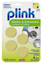 PLINK Plink PAL124T Dishwasher Freshener and Cleaner, Fresh Lemon, 2.8 oz Pack, Tablet APPLIANCES & ELECTRONICS PLINK