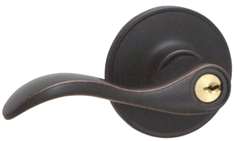 DEXTER BY SCHLAGE Schlage J Series J54VSEV716 Entry Lever, Mechanical Lock, Aged Bronze, Metal, 1-Cylinder, Residential, 3 Grade HARDWARE & FARM SUPPLIES DEXTER BY SCHLAGE