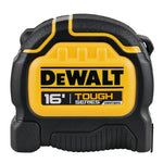 DEWALT DEWALT Tough Series DWHT36916S Tape Measure, 16 ft L Blade, 1-1/4 in W Blade, Steel Blade, Plastic Case