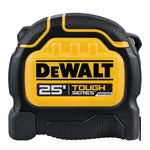 DEWALT DEWALT Tough Series DWHT36925S Tape Measure, 25 ft L Blade, 1-1/4 in W Blade, Steel Blade, Plastic Case TOOLS DEWALT