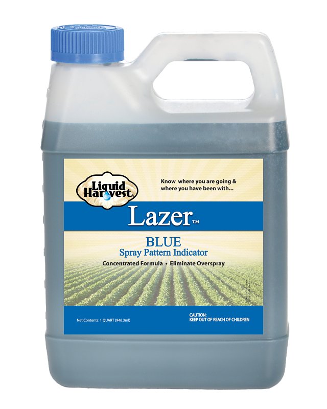 LIQUID HARVEST Sanco Lazer 00117 Concentrated Spray Marker, Blue, 1 qt