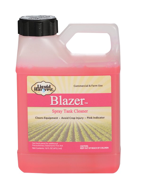 LIQUID HARVEST Sanco BLAZER 02007 Tank Cleaner, Liquid, Pink, Mild Detergent, 16 oz LAWN & GARDEN LIQUID HARVEST