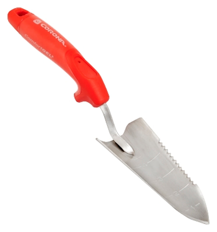 CORONA Corona CT-3324 Transplanter, Dual Arc Blade, Stainless Steel Blade, Composite Handle, Cushion Grip Handle, 13.3 in OAL