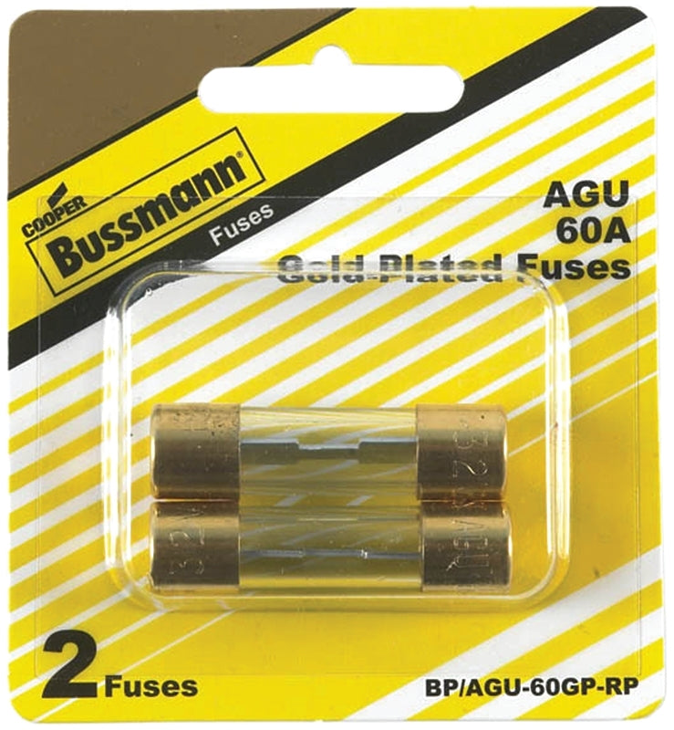 BUSSMANN Bussmann BP/AGU-60GP-RP Ferrule Fuse, 60 A AUTOMOTIVE BUSSMANN