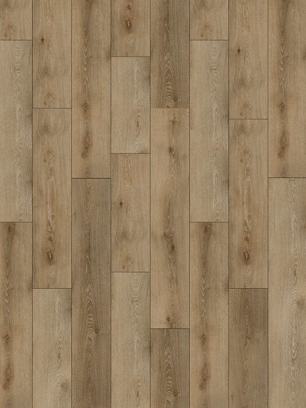 CM TRADING INC DBA ProSelect Design ProFloor PF802 Flooring Plank, 48 in L, 7 in W, Stone Plastic Composite/Vinyl, Carolina Wood BUILDING MATERIALS CM TRADING INC DBA