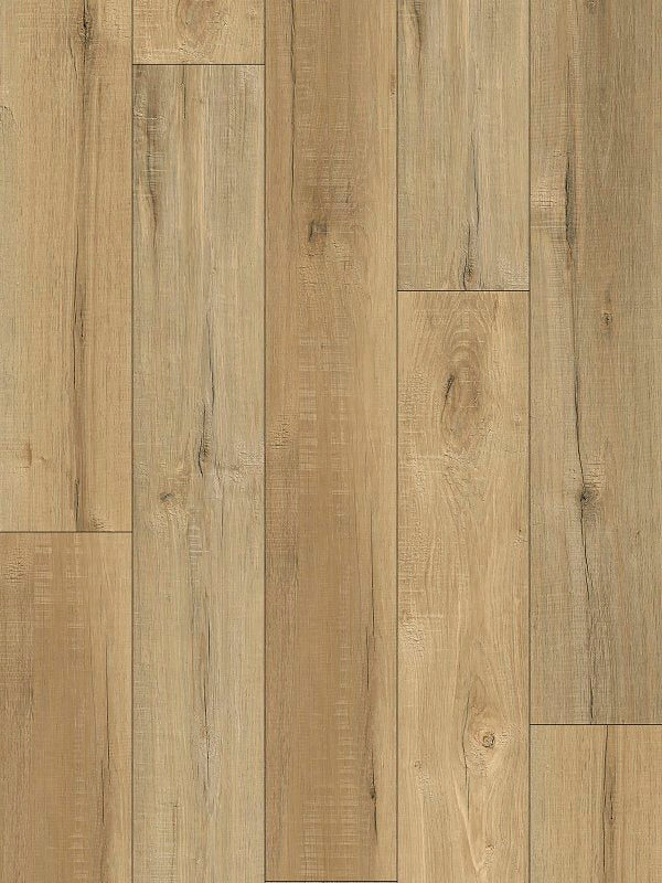 CM TRADING INC DBA ProSelect Design ProFloor PF804 Flooring Plank, 48 in L, 7 in W, Stone Plastic Composite/Vinyl, Orleans Timber BUILDING MATERIALS CM TRADING INC DBA