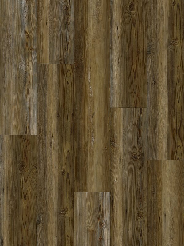 CM TRADING INC DBA ProSelect Design ProFloor PF807 Flooring Plank, 48 in L, 7 in W, Stone Plastic Composite/Vinyl, Wilmington Pine BUILDING MATERIALS CM TRADING INC DBA